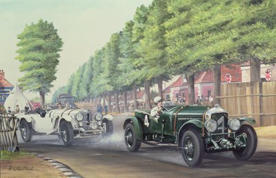 Duel at Pontlieu, Le Mans, 1930 by Richard Wheatland